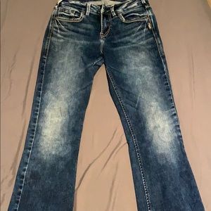 Silver Avery Bootcut Jeans
